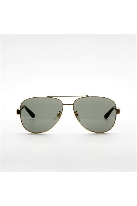 uomo grande occhiali da sole gucci aviator